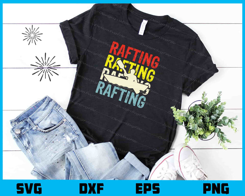 Rafting Rafting Vintage Retro t shirt