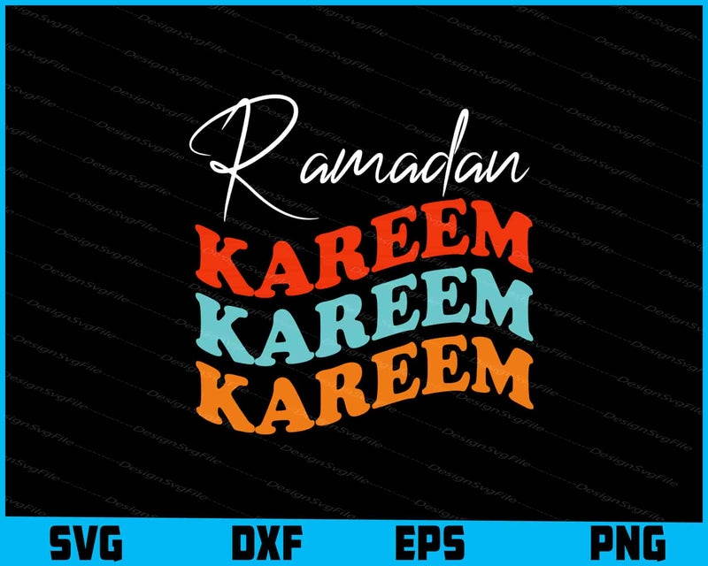 Ramadan Kareem SVG