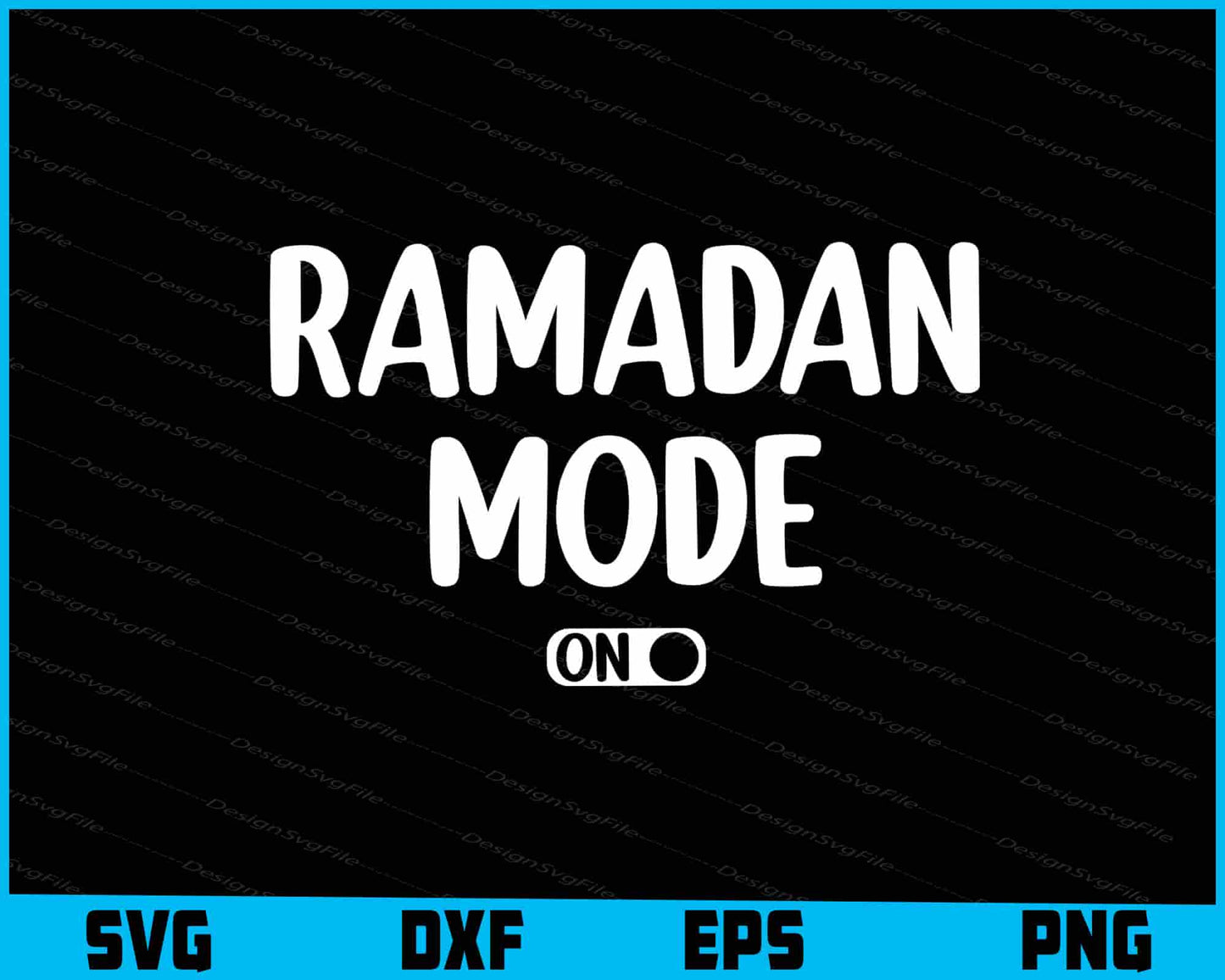 Ramadan Mode On SVG