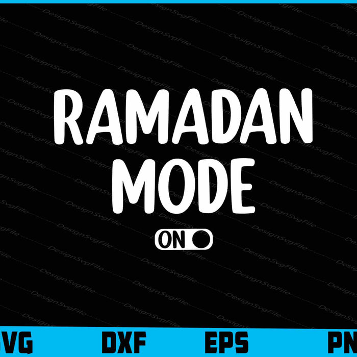 Ramadan Mode On SVG