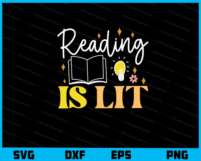 Reading Bundle SVG Loves Book PNG