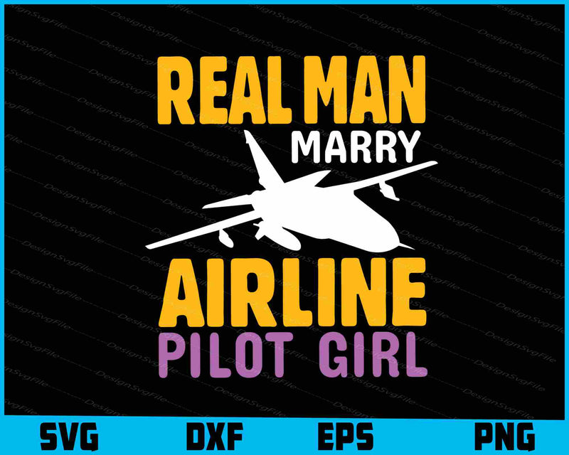 Realman Marry Airline Pilot Girl Traffic Controller SVG