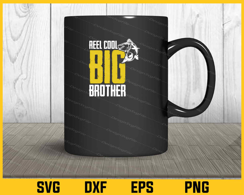 Reel Cool Dad Fishing Brother mug