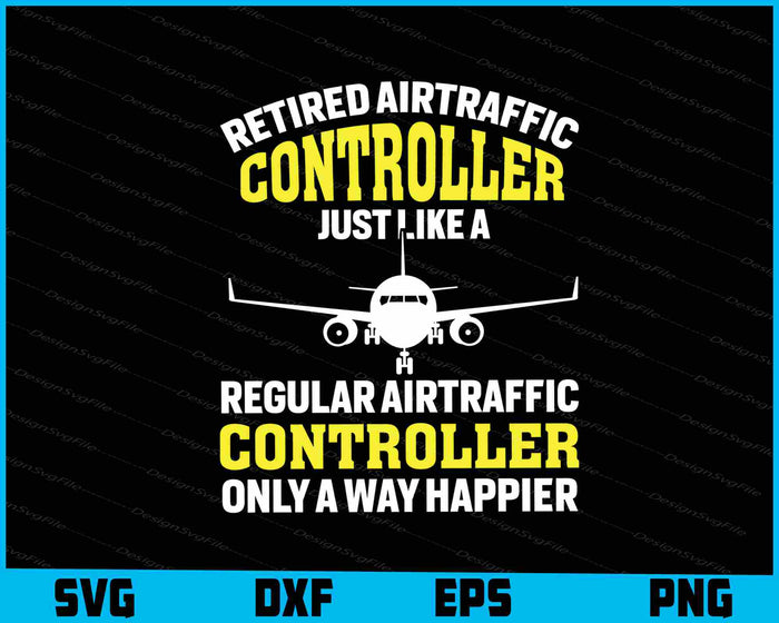 Retired Air Traffic Controller Just Like A Regular SVG