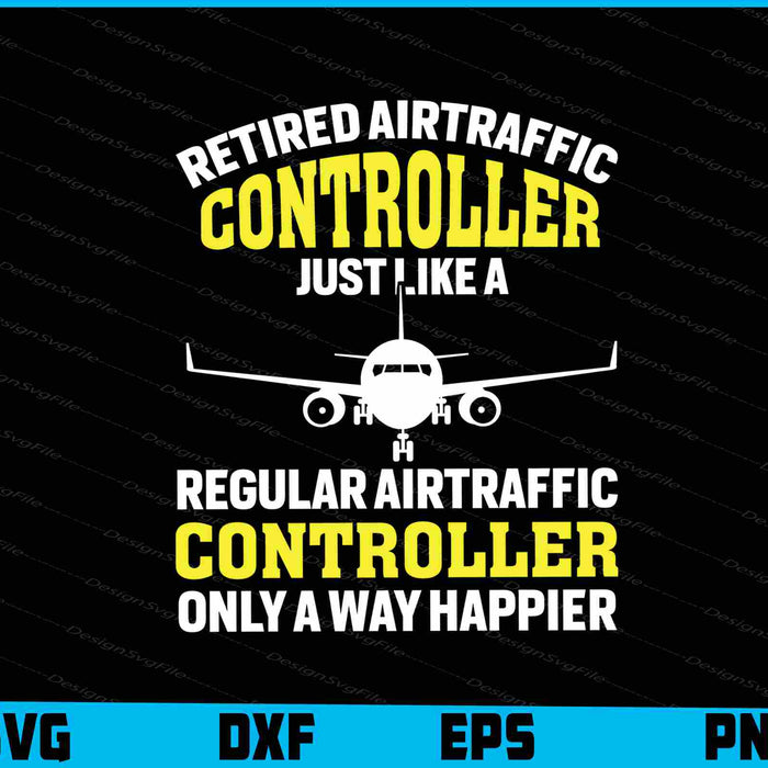 Retired Air Traffic Controller Just Like A Regular SVG