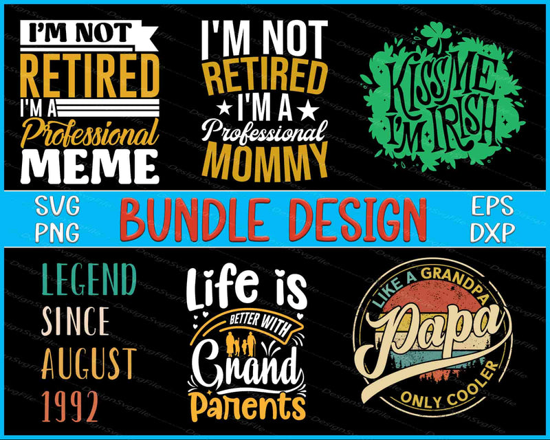 Collection of humorous and motivational quotes with various fonts and colors on a black background.