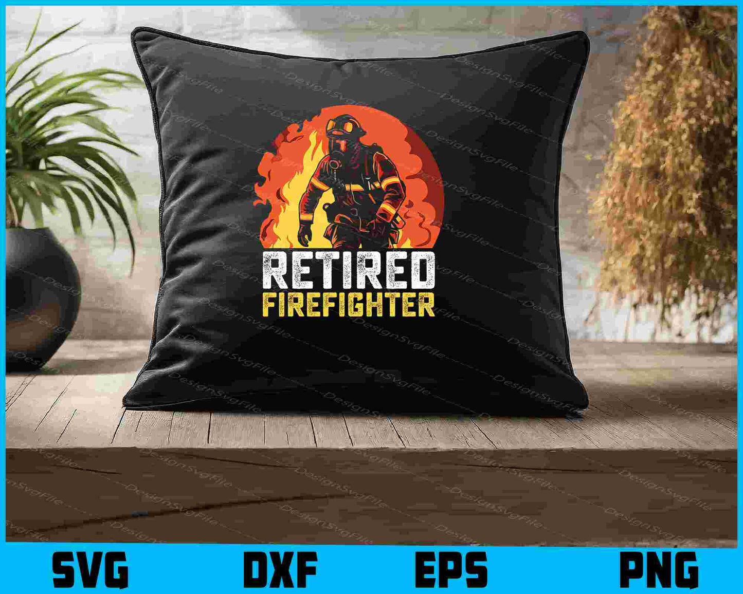 Retired Firefighter Lover SVG