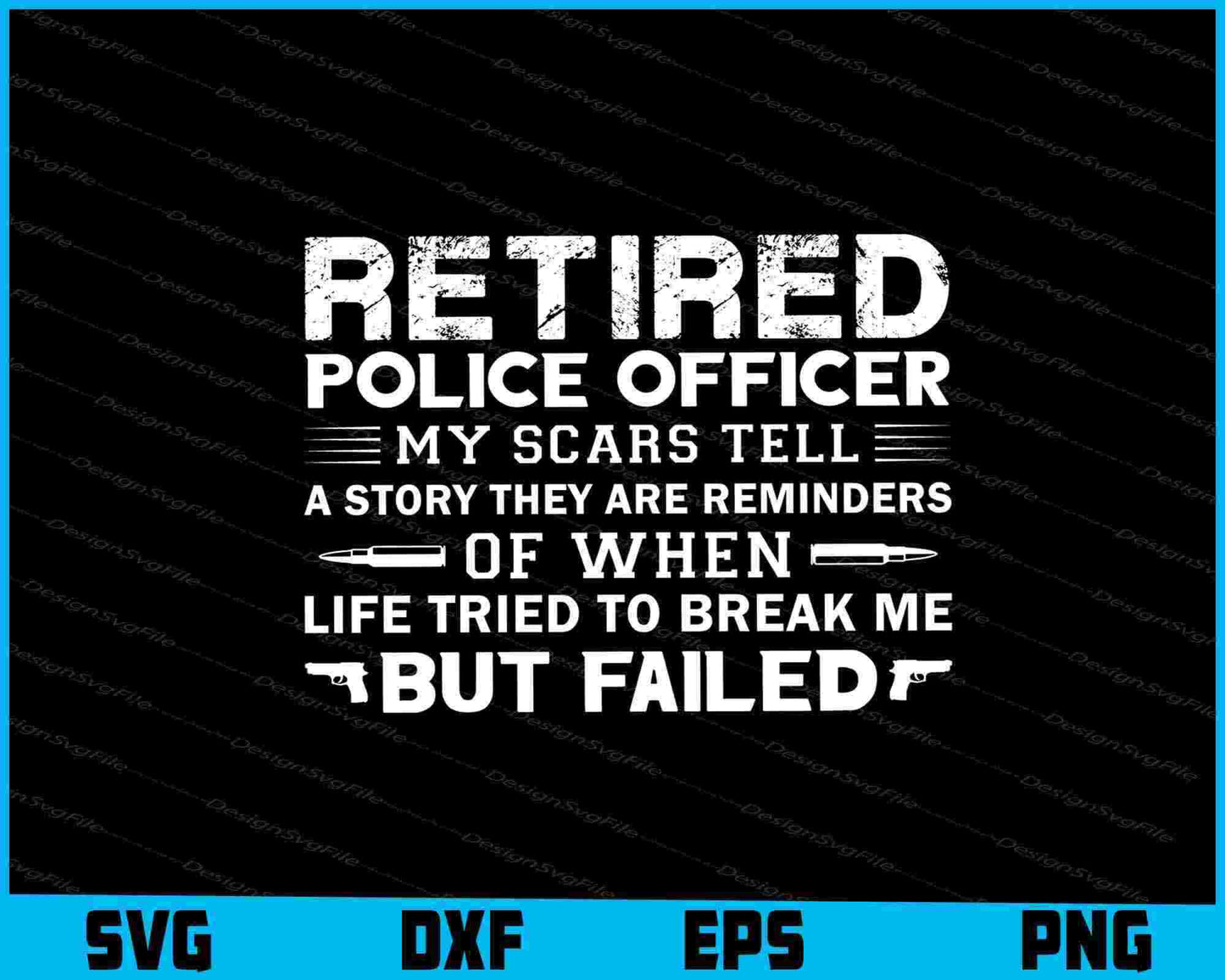 Retired Police Officer Life Tried To Break Failed SVG