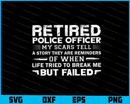 Retired Police Officer Life Tried To Break Failed SVG