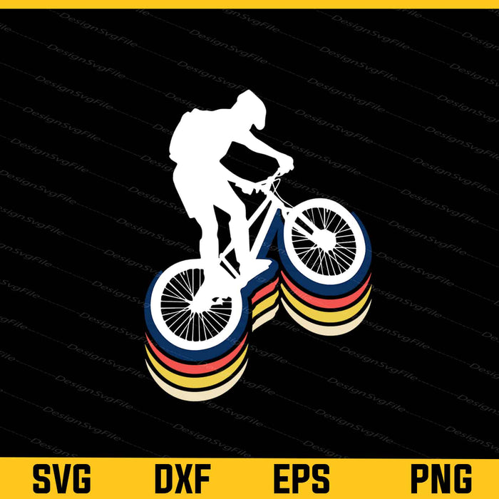Retro Vintage Cycling Svg Cutting Printable File  - Premium Cutting Files in SVG, PNG & EPS Formats - Premium SVG Cutting Files for Crafts