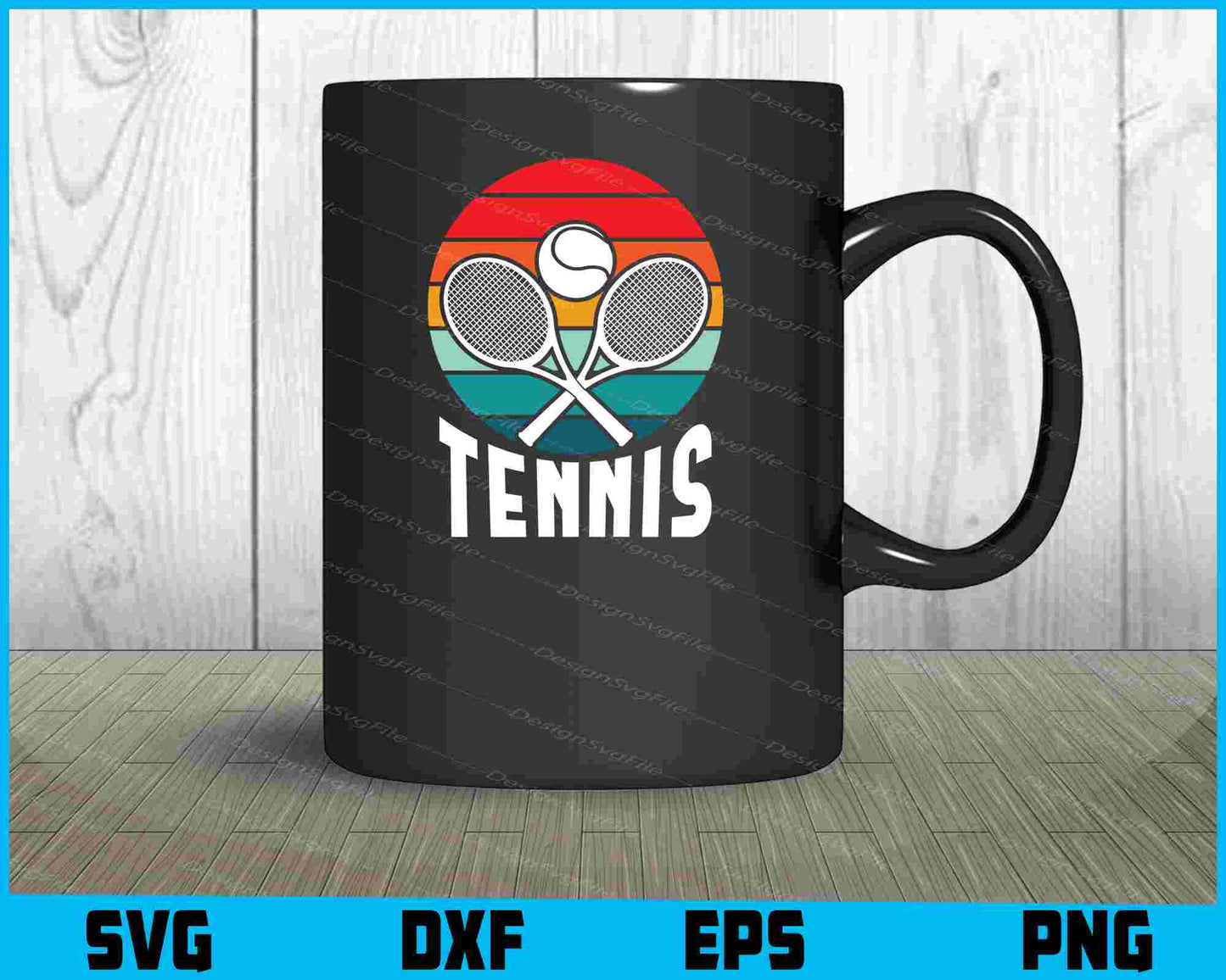 Retro Vintage Tennis