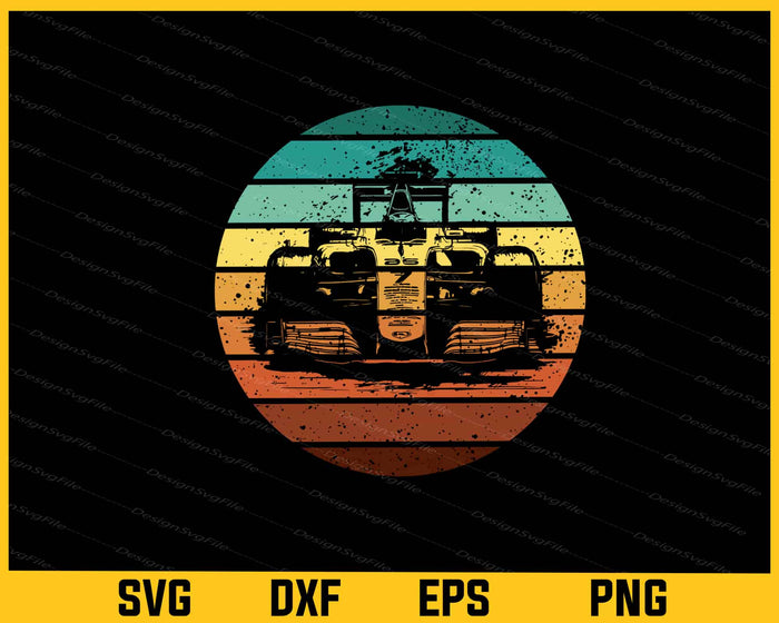Retro vintage Formula Racing Lovers Svg Cutting Printable File  - Premium Cutting Files in SVG, PNG & EPS Formats - Premium SVG Cutting Files for Crafts
