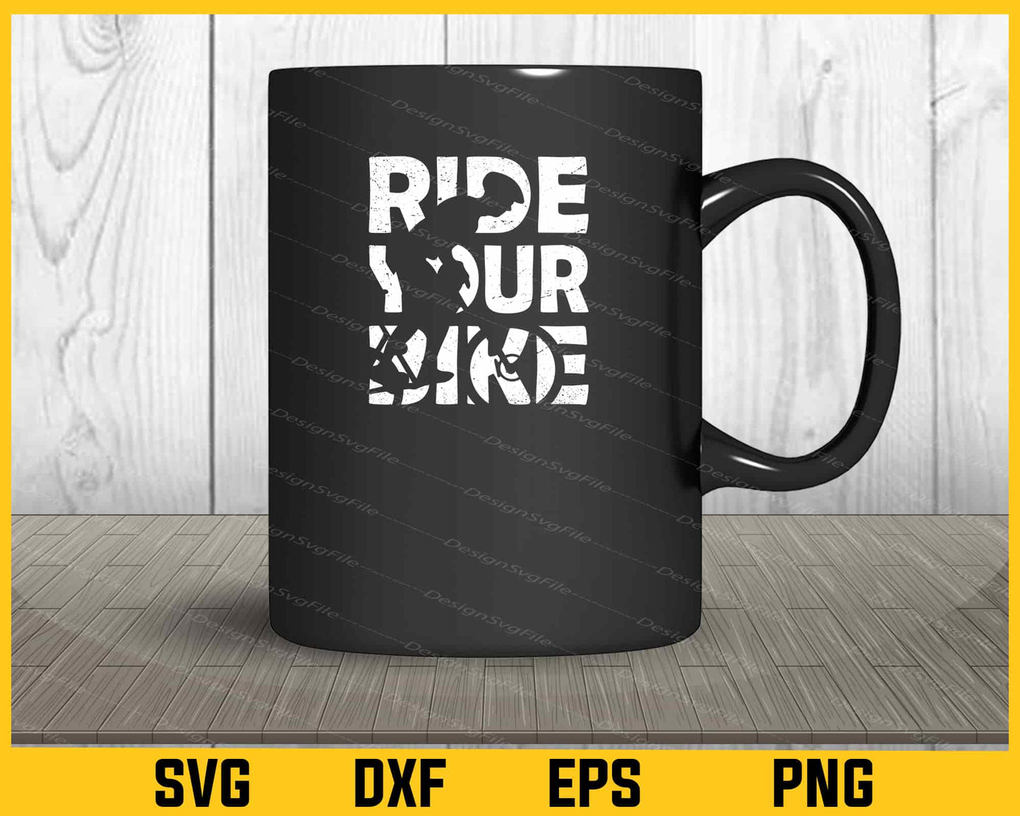 Ride Your Bike Svg Cutting Printable File  - Premium Cutting Files in SVG, PNG & EPS Formats - Premium SVG Cutting Files for Crafts