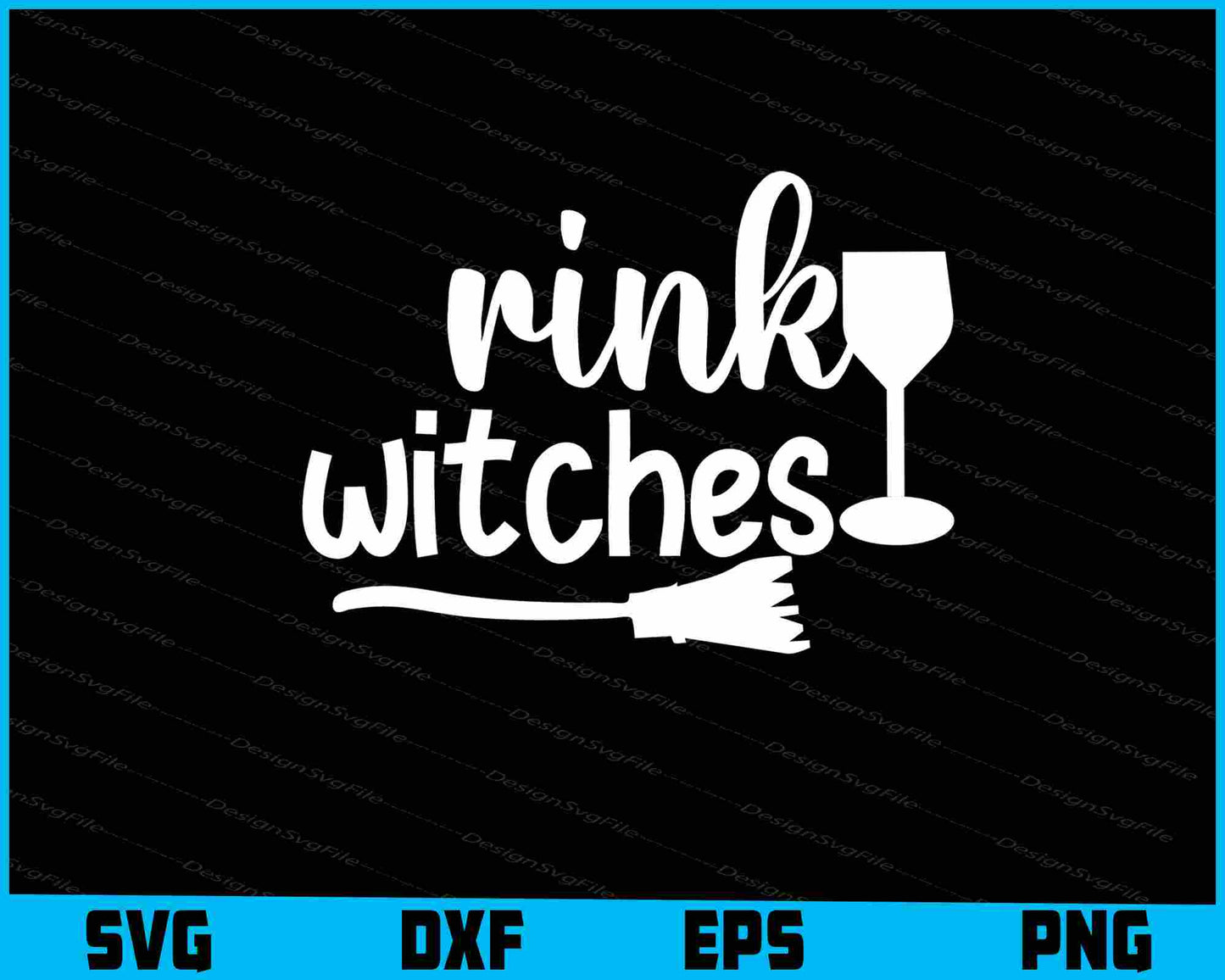 Rink Witches Halloween Svg Cutting Printable File  - Premium Cutting Files in SVG, PNG & EPS Formats - Premium SVG Cutting Files for Crafts