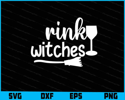 Rink Witches Halloween Svg Cutting Printable File  - Premium Cutting Files in SVG, PNG & EPS Formats - Premium SVG Cutting Files for Crafts