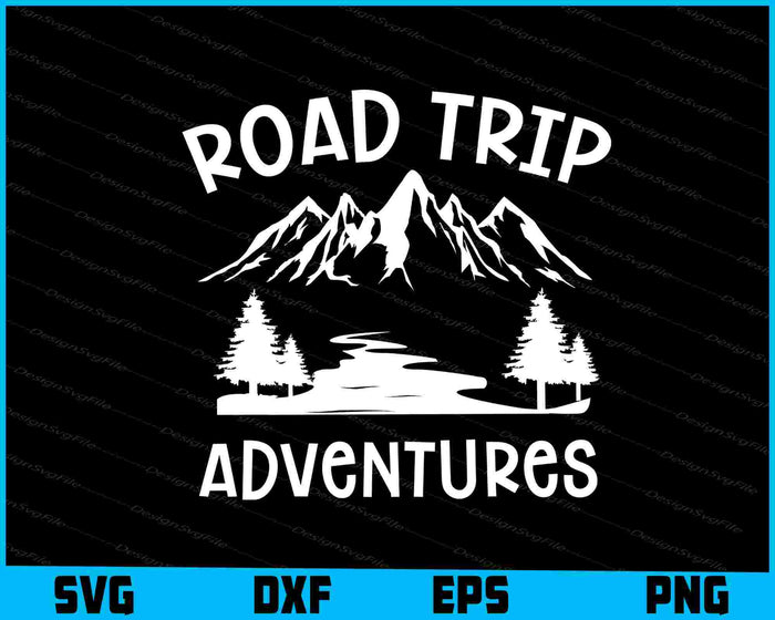 Road Trip Adventures SVG