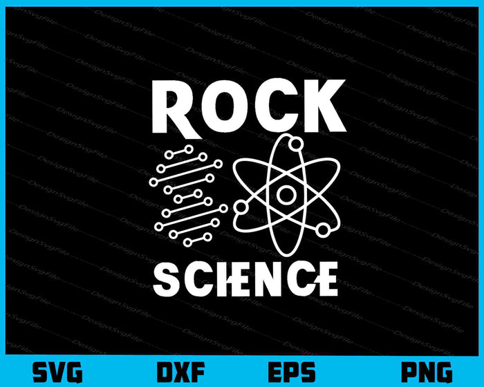 Rock Science Svg Cutting Printable File  - Premium Cutting Files in SVG, PNG & EPS Formats - Premium SVG Cutting Files for Crafts