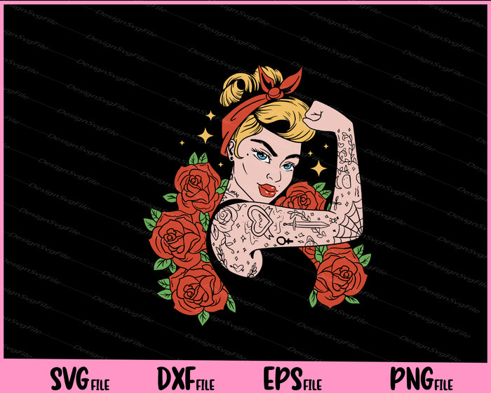 Collection of graphic designs with text and illustrations on a black background