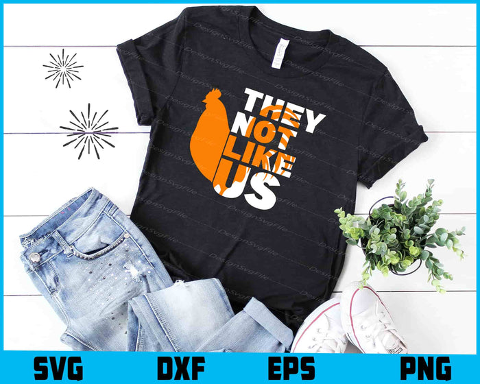 Rooster SVG, They Not Like Us