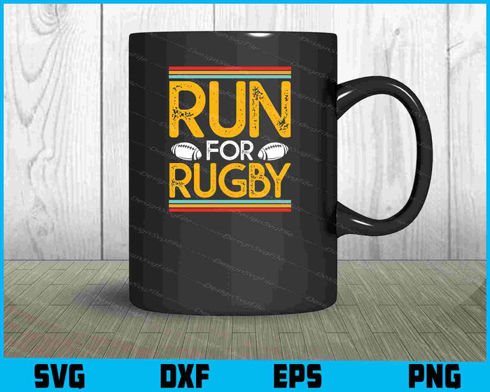 Run For Rugby Player