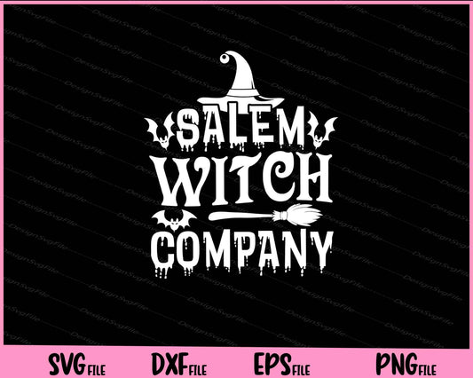 Salem witch company Halloween Svg Cutting Printable Files  - Premium Cutting Files in SVG, PNG & EPS Formats - Premium SVG Cutting Files for Crafts