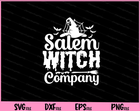 Salem witch company funny Halloween Svg Cutting Printable Files  - Premium Cutting Files in SVG, PNG & EPS Formats - Premium SVG Cutting Files for Crafts