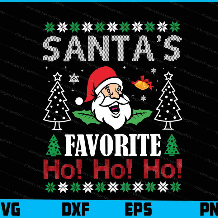 Santa's Favorite Ho Ho Ho