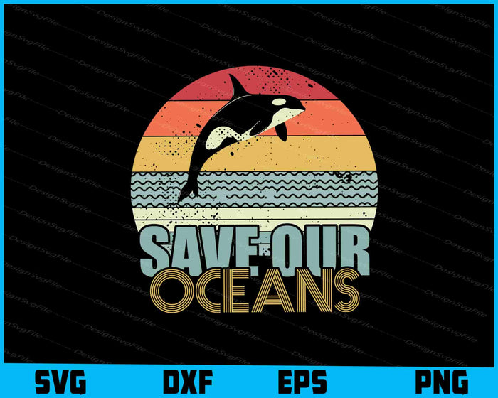 Save Our Oceans SVG