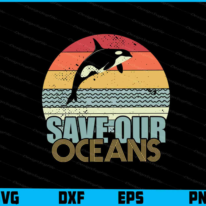 Save Our Oceans SVG