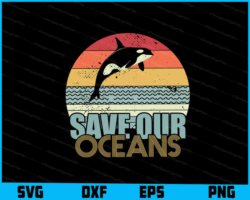 Save Our Oceans SVG