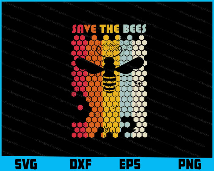 Save The Bees SVG
