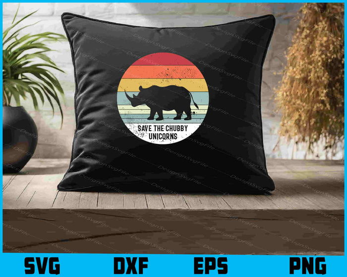 Save The Chubby Unicorns Shirt SVG