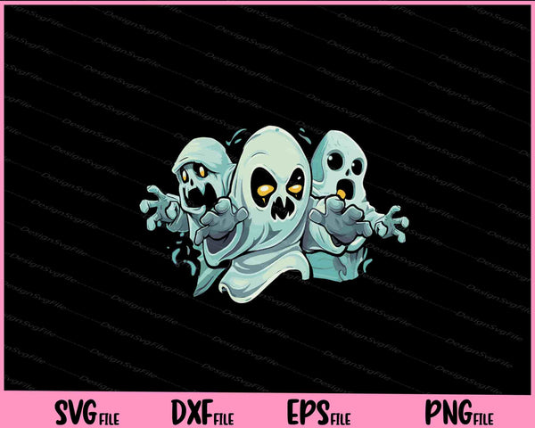 Scary Ghost Monster svg