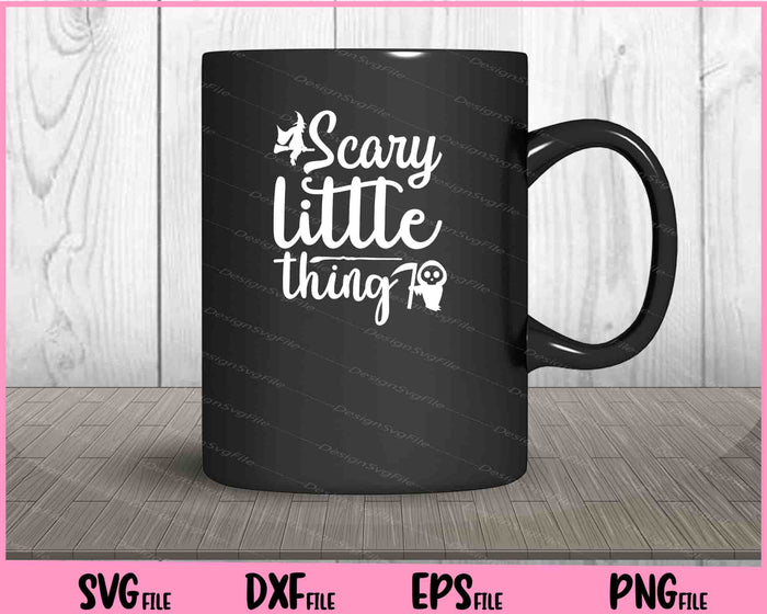 Scary Little Thing Halloween Svg Cutting Printable Files  - Premium Cutting Files in SVG, PNG & EPS Formats - Premium SVG Cutting Files for Crafts