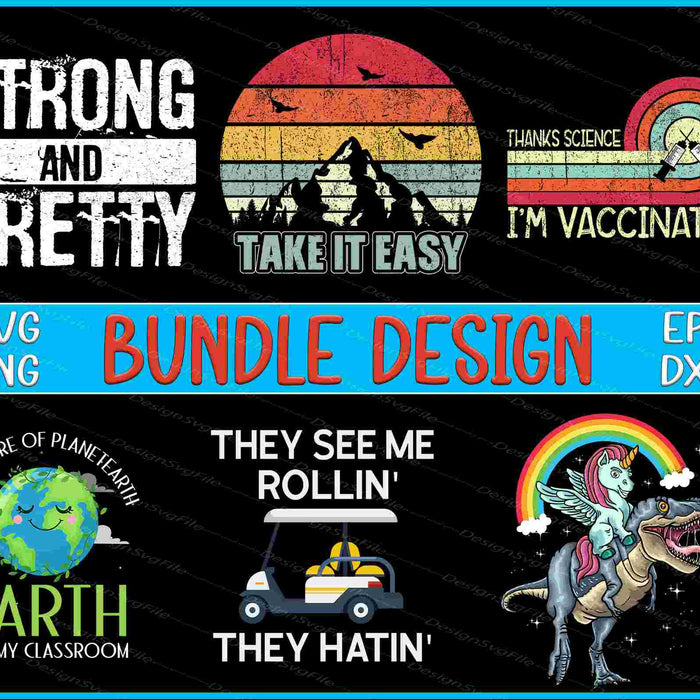 Collection of humorous and motivational graphic designs with text and graphics on a black background.