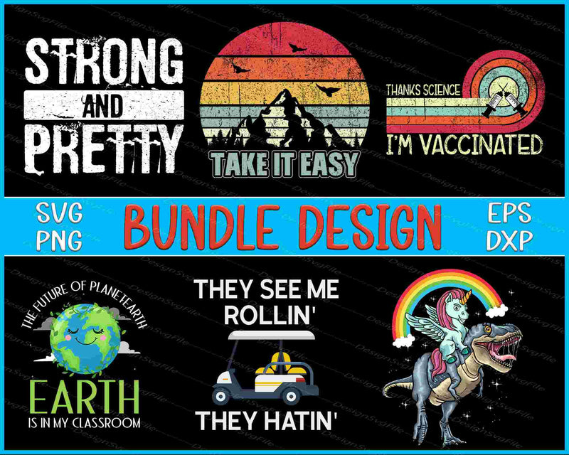 Collection of humorous and motivational graphic designs with text and graphics on a black background.