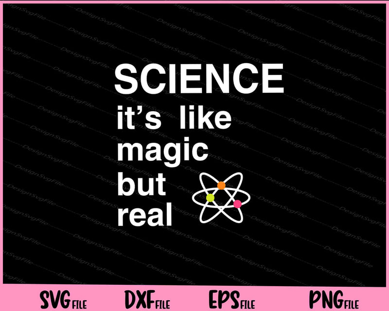 Science It’s Like Magic But Real svg