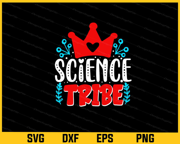 Science Tribe Svg Cutting Printable File  - Premium Cutting Files in SVG, PNG & EPS Formats - Premium SVG Cutting Files for Crafts