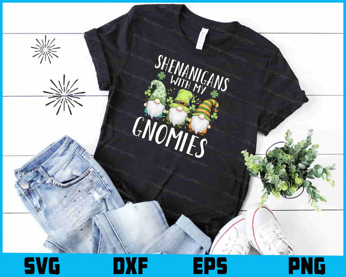 Shenanigans With My Gnomies St Patricks day SVG