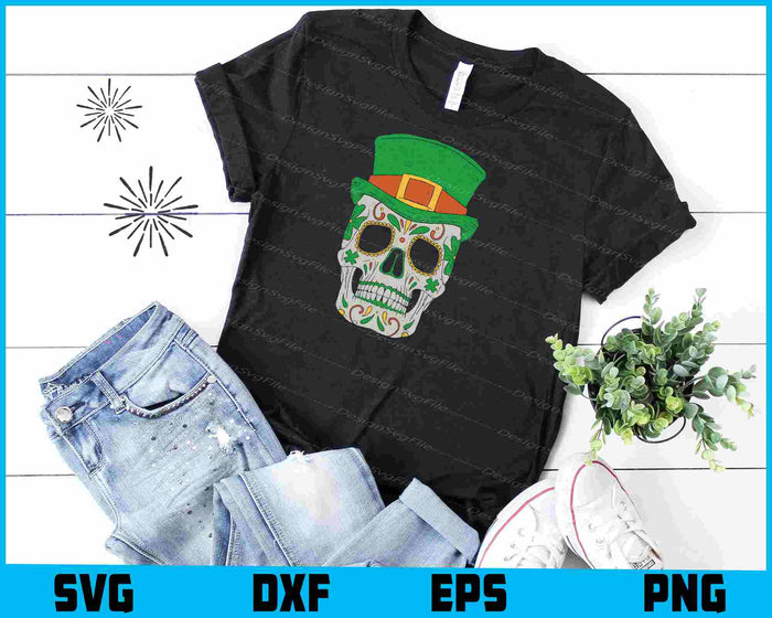 Skull St-patrick’s Day SVG