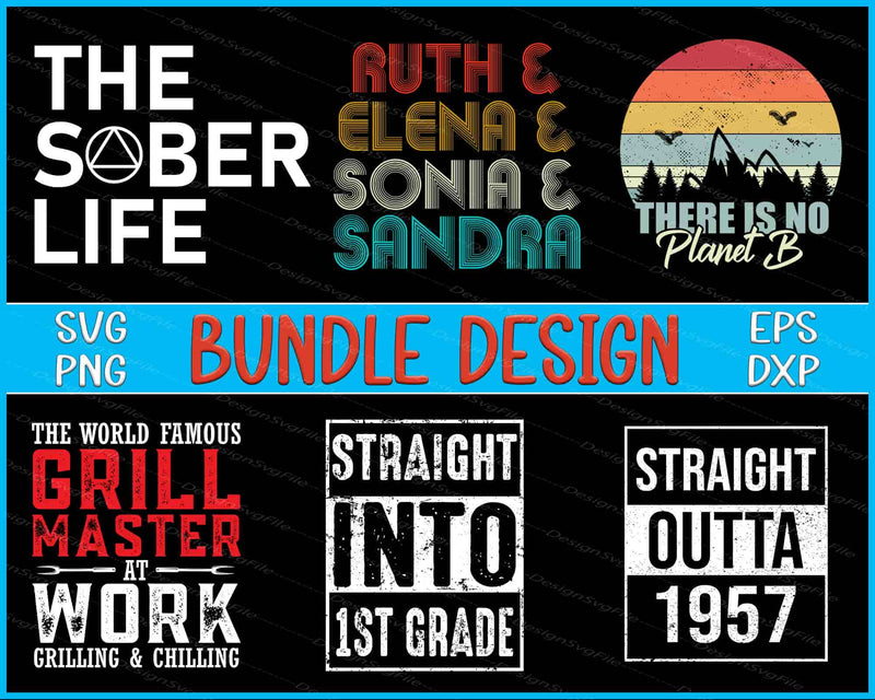 Smoking BBQ SVG, Planet PNG Bundle Funny
