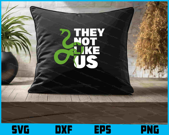 Snake SVG, They Not Like Us SVG