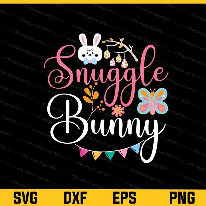 Snuggle Bunny Svg Cutting Printable File  - Premium Cutting Files in SVG, PNG & EPS Formats - Premium SVG Cutting Files for Crafts