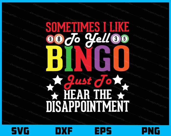 Bingo Caller Bundle SVG Bingo Game PNG