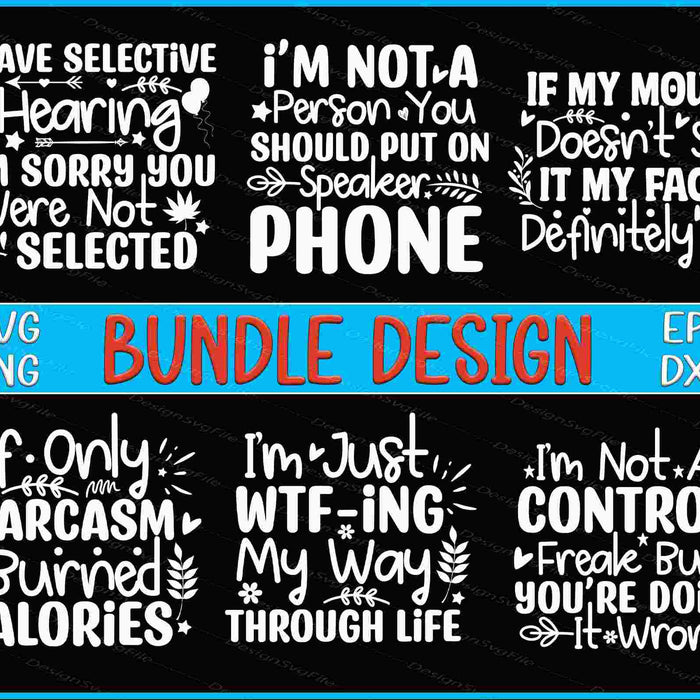Speaker Phone Bundle SVG Funny PNG