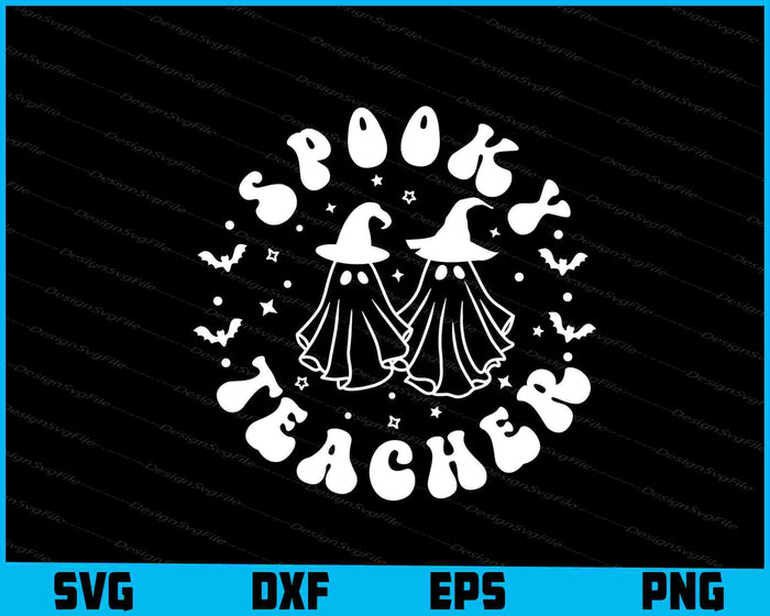 Happy Halloween Bundle SVG Spooky Teacher PNG