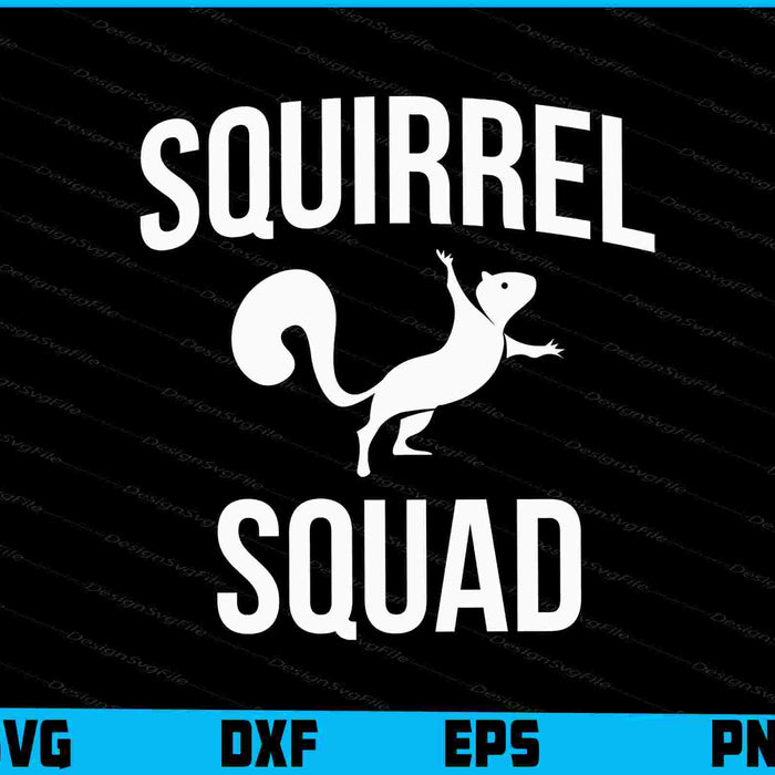 Squirrel Squad SVG, Animals PNG