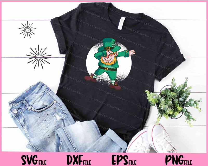 St Patrick's Day Dabbing Leprechaun t shirt