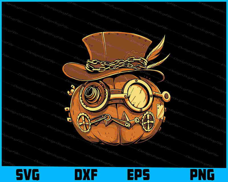 Steampunk Pumpkin Halloween