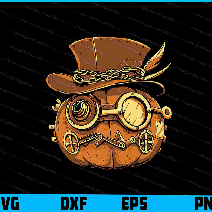 Steampunk Pumpkin Halloween